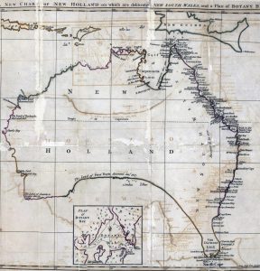 James Cook’s map of East Coast of New South Wales
