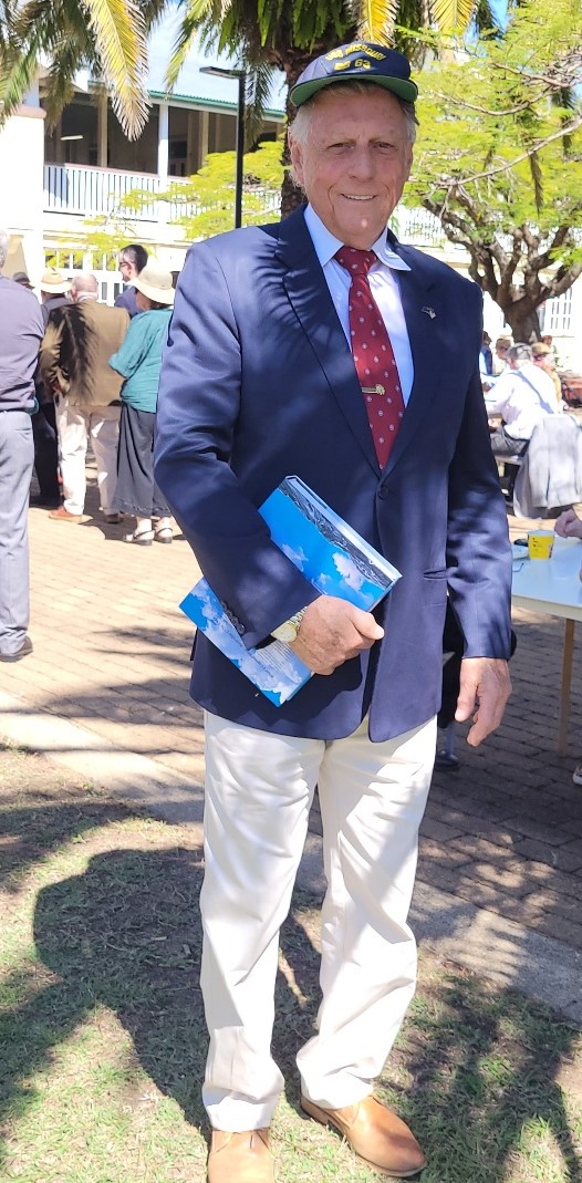 Chris at the Gatton Army Commemoration