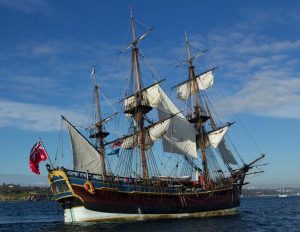 The HMS Endeavour