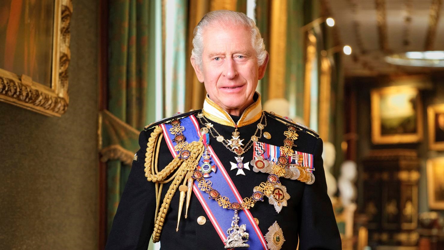 King Charles III royal correspondence photograph