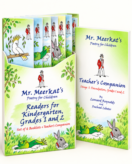 Mr Meerkat Kindergarten, Grades 1 and 2 six-reader set with Teacher’s Companion